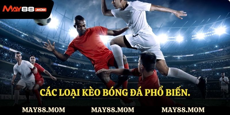 Các loại kèo bóng đá phổ biến.
