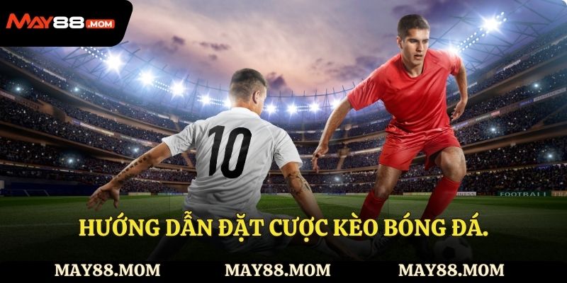 Hướng dẫn 3 bước đặt cược kèo bóng đá.