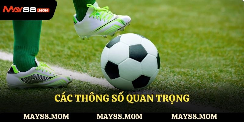 Các thông số quan trọng trong kèo chấp bóng đá.